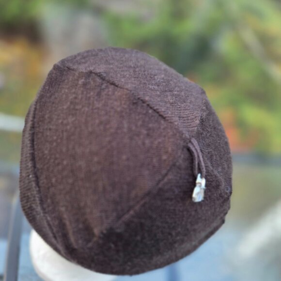 KSL brown beanie, 92% merino wool - Picture 4 of 5